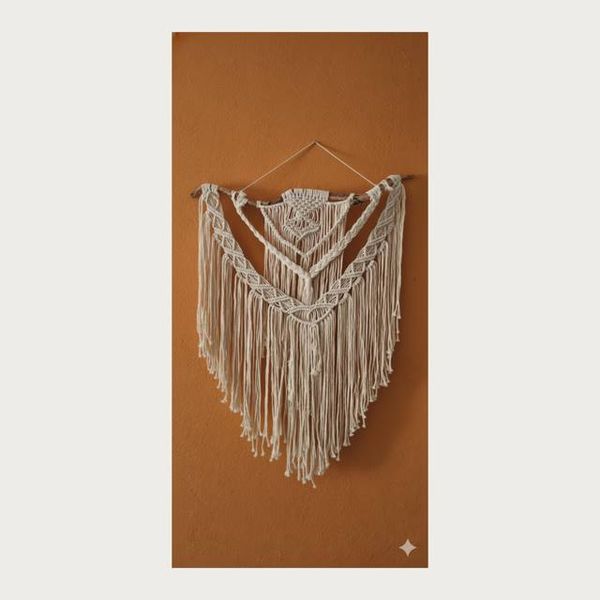 Tapiz de macramé